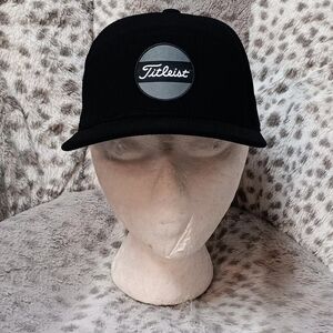 Titleist Black Youth Snapback Cap